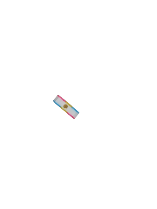 Craft Beads - Pansexual Flag