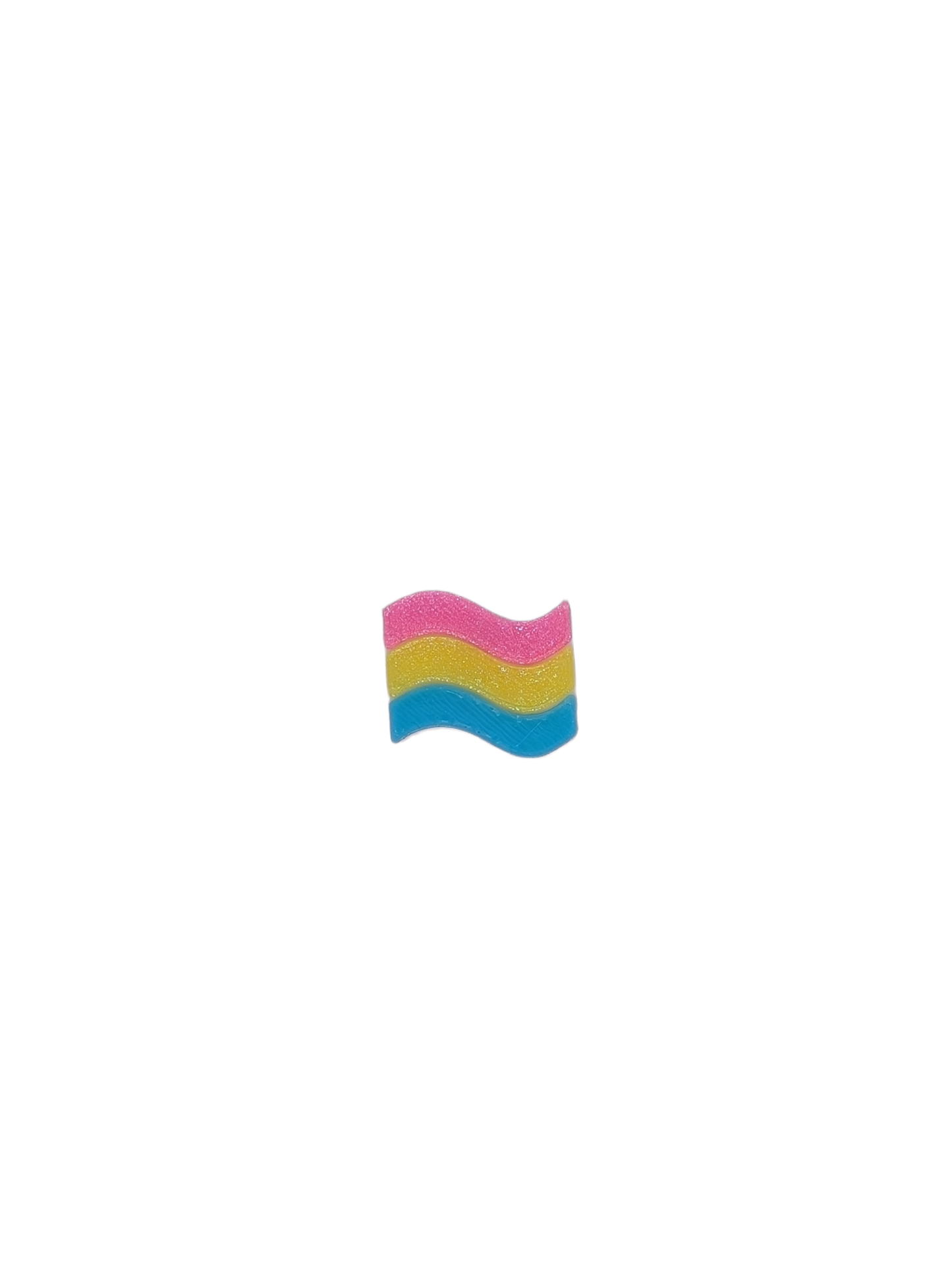 Craft Beads - Pansexual Flag