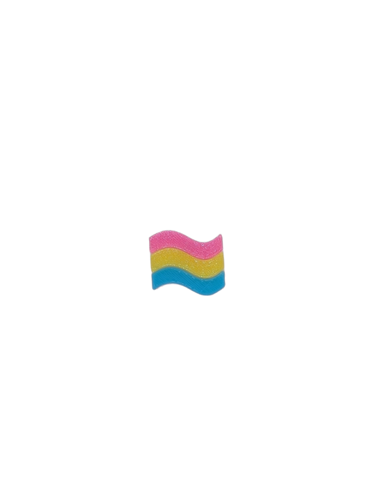 Craft Beads - Pansexual Flag