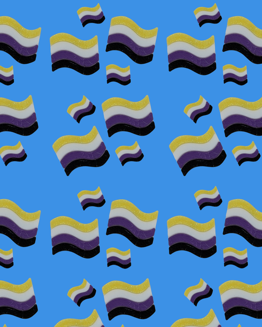 Craft Beads - Nonbinary Flag