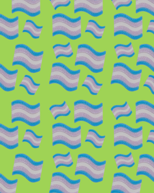 Craft Beads - Transgender Flag