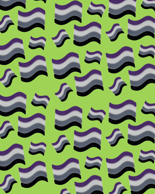 Craft Beads - Asexual Flag