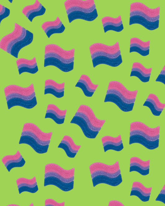 Craft Beads - Bisexual Flag