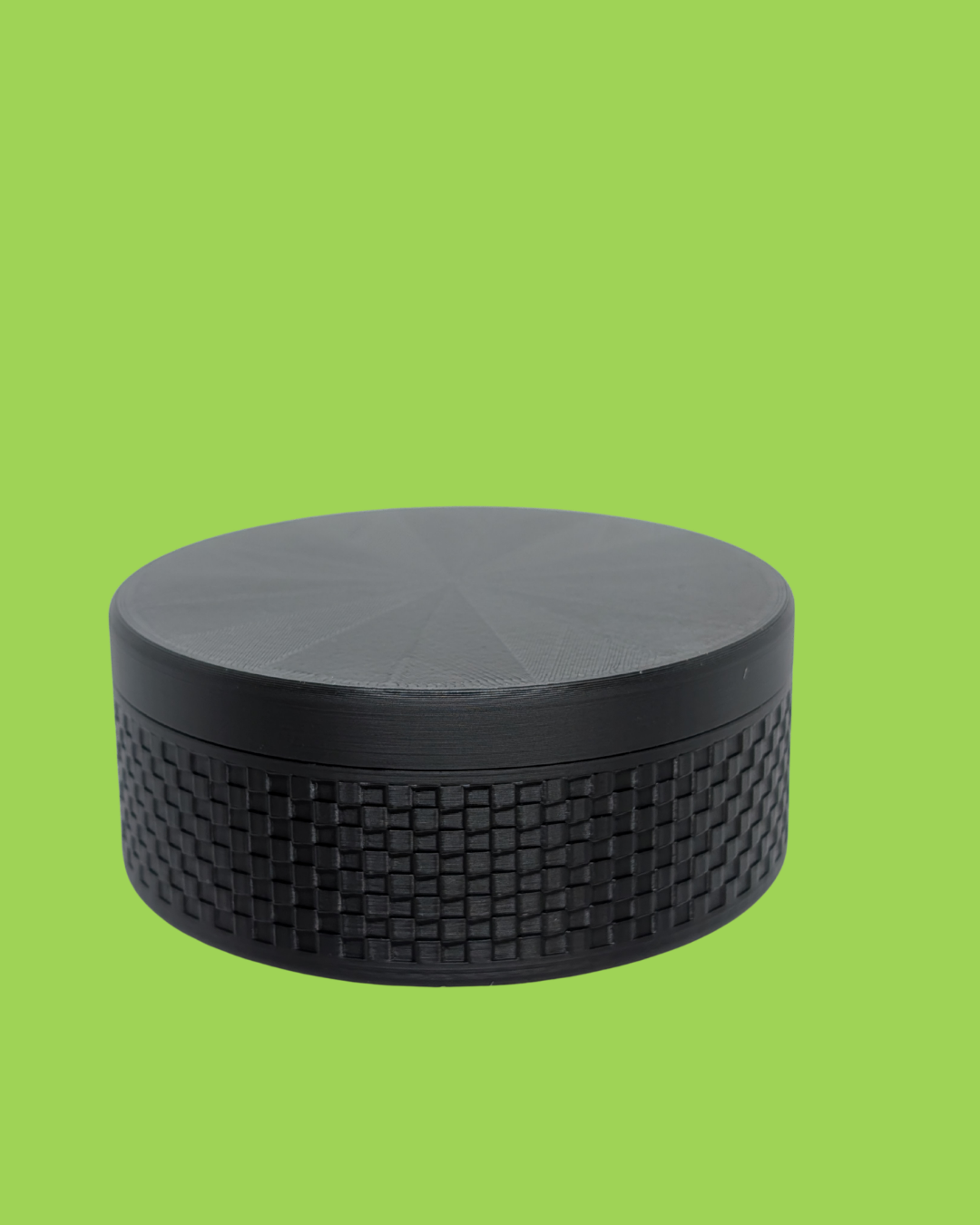 Magnetic Trinket Box - Woven Check