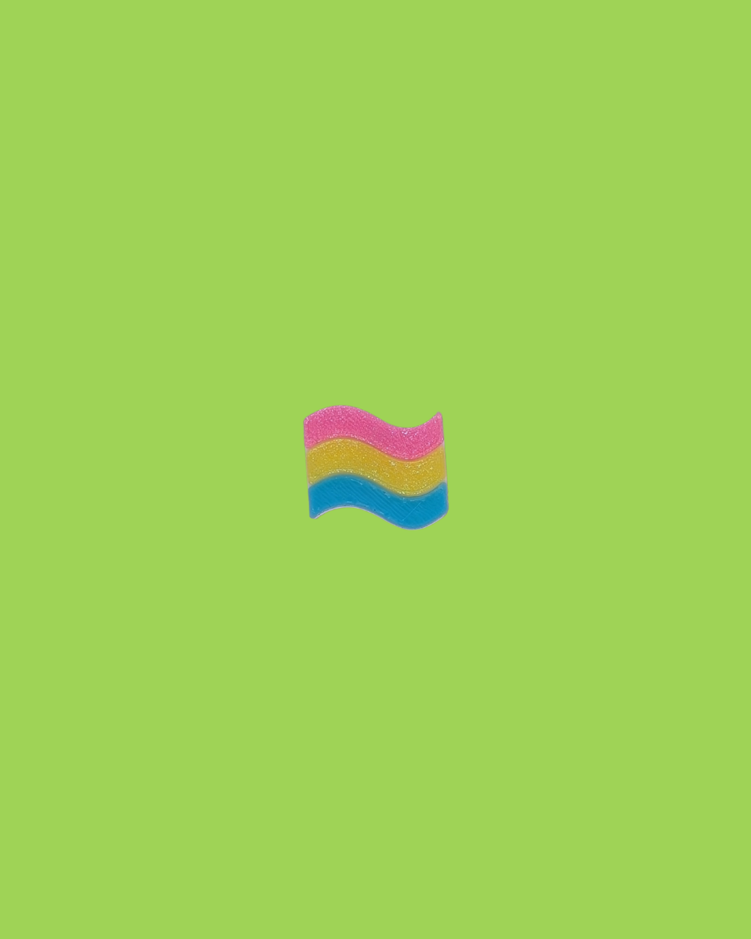 Craft Beads - Pansexual Flag