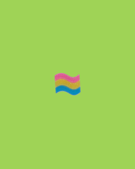 Craft Beads - Pansexual Flag
